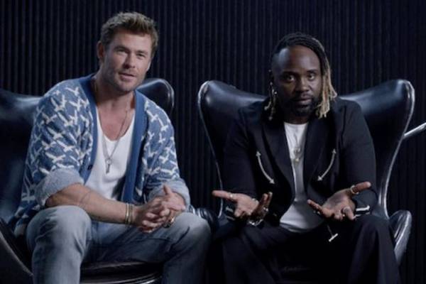 Chris Hemsworth, Brian Tyree Henry announce 'Transformers One' trailer will debut in space