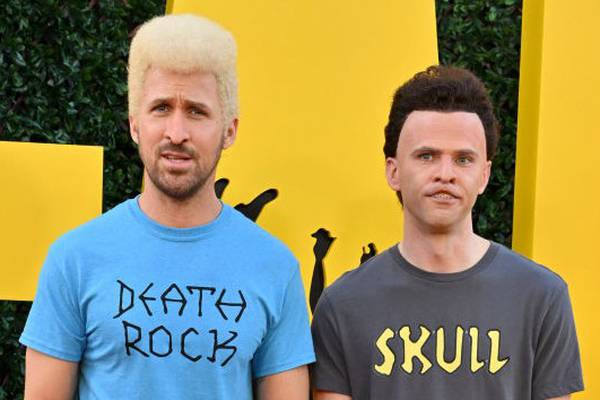 Ryan Gosling and 'SNL''s Mikey Day return as Beavis and Butt-Head at 'Fall Guy' premiere