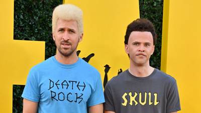 Ryan Gosling and 'SNL''s Mikey Day return as Beavis and Butt-Head at 'Fall Guy' premiere